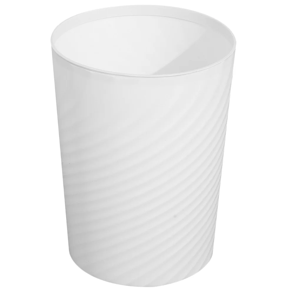 

No Lid Trash Can Plastic Waste Bin Living Room Trash Container Garbage Can