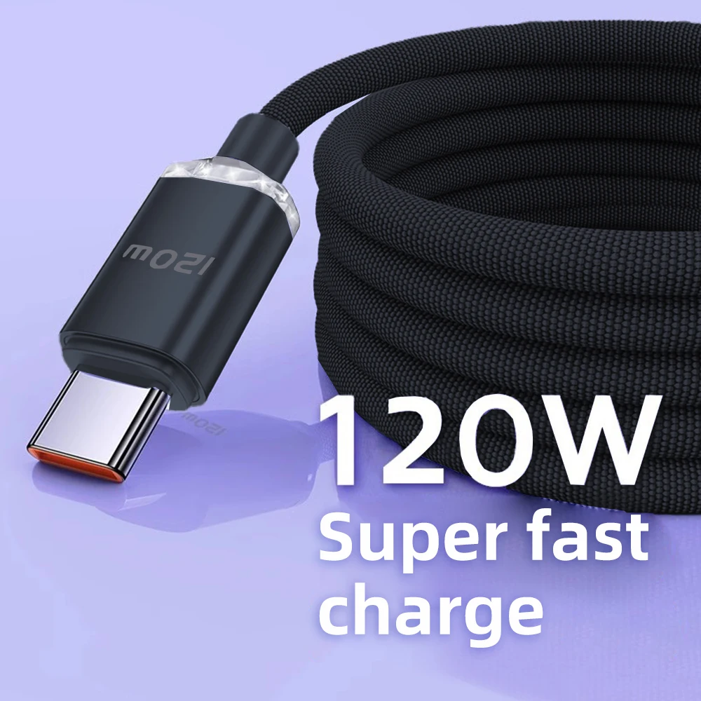 Cavo USB Tipo C A Tipo C 1 Metro Per ASUS ROG Phone 5 Ultimate – Ricarica Rapida E Sincronizzazione Dati - 6