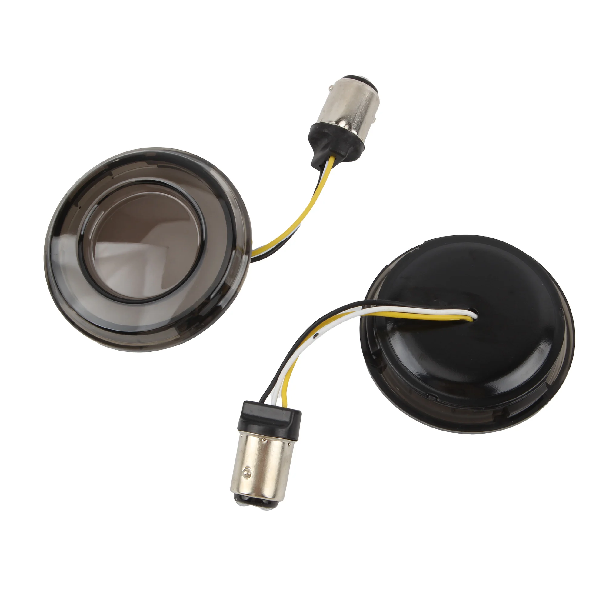 Motorcycle LED Turn Signal Bullet Style 1156 1157 Brake Indicator For Harley Dyna Touring Street Glide Road King Rider FXLRST