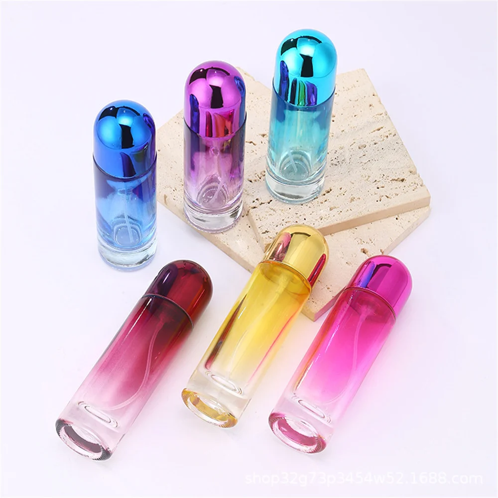 

20ml Thick Round Glass Perfume Bottles Empty Travel Spray Atomizer Cosmetic Sprayer Bottle Refillable