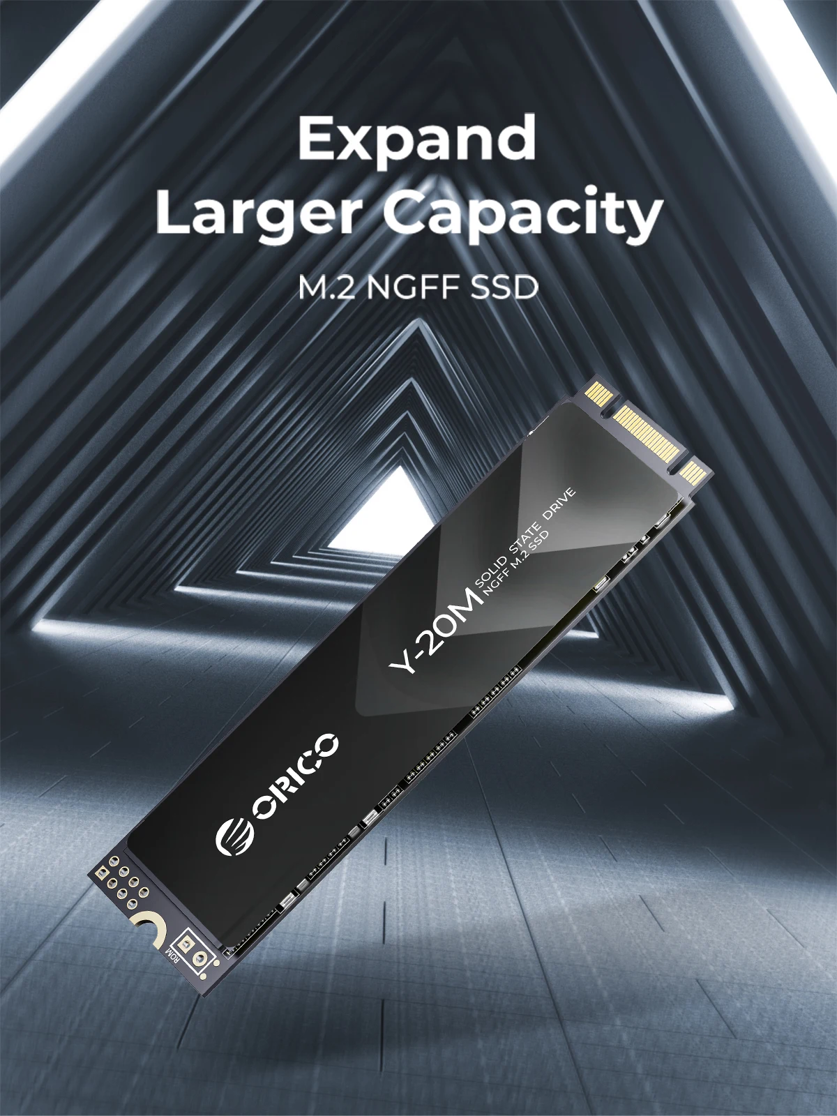ORICO Portable SSD 128GB 256GB 512GB 1TB 2TB M2 NGFF SSD with M.2 Enclosure for Business Officer Laptop Desktop PC