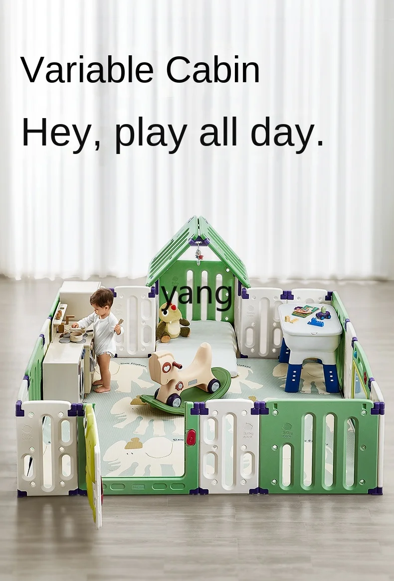 CX Game Protective Grating Baby Children's Floor Baby Indoor Household Fence Crawling Mat