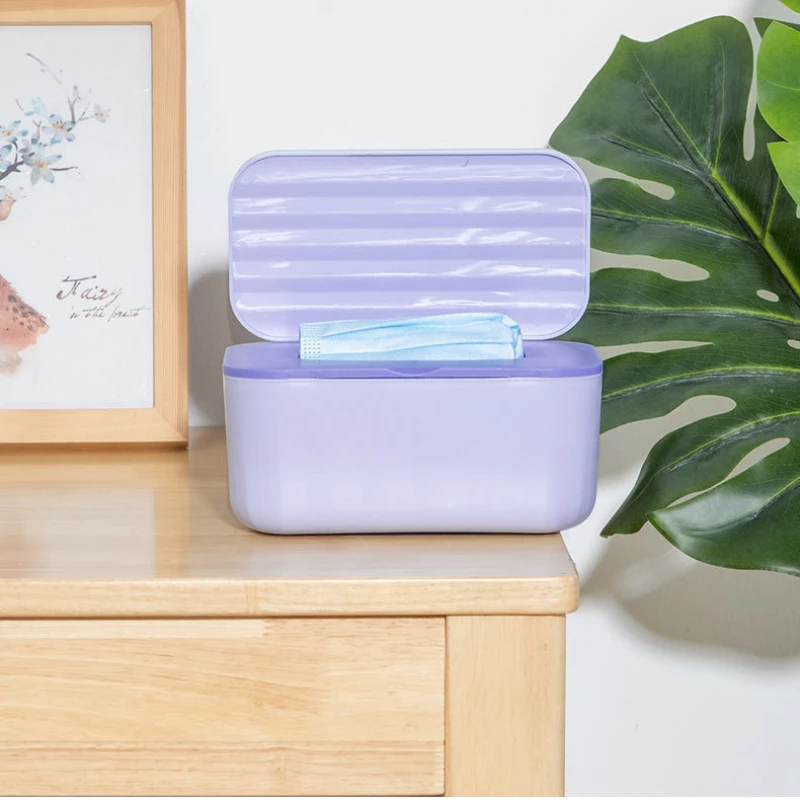 Home Kitchen Tissue Paper Dispenser Storage Organizer Tissue Box with Cover Square Wet Wipes Case Napkins Toilet Paper Container 6
