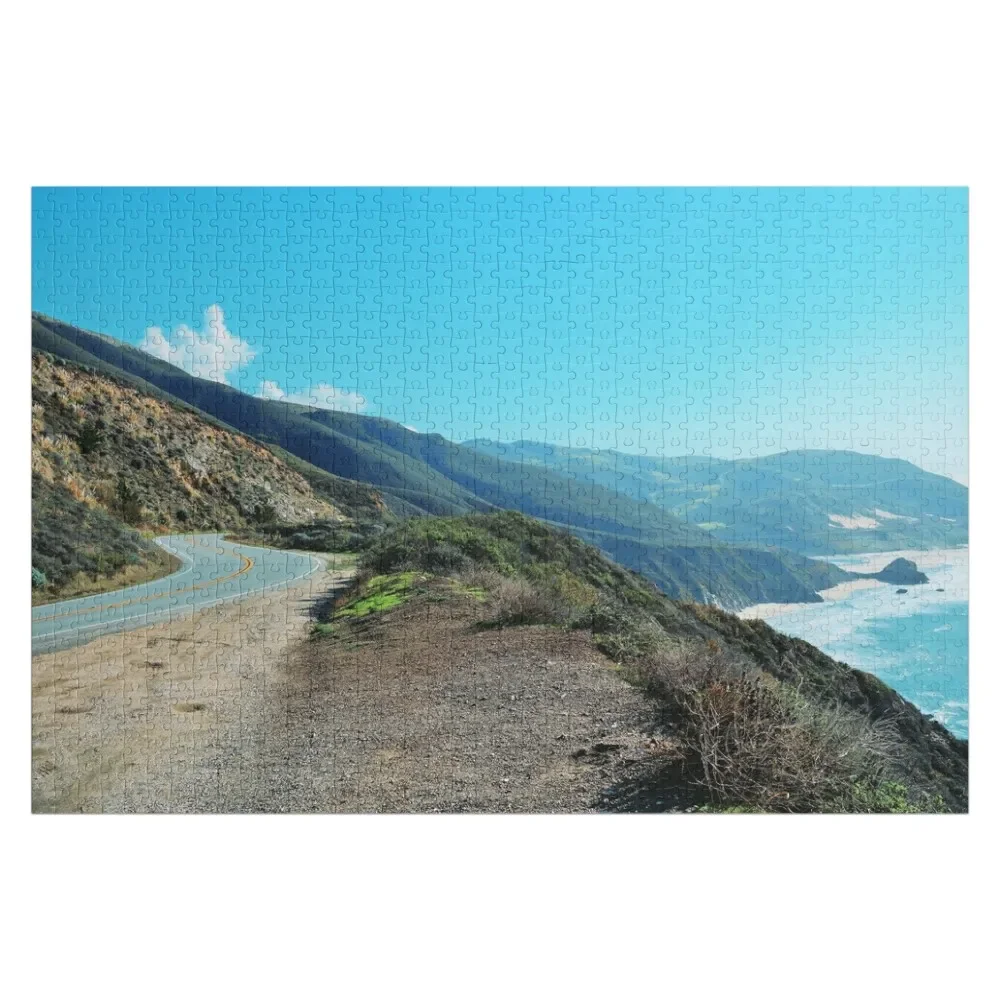 Highway One California Jigsaw Puzzle Personalised Name Customized Photo Puzzle