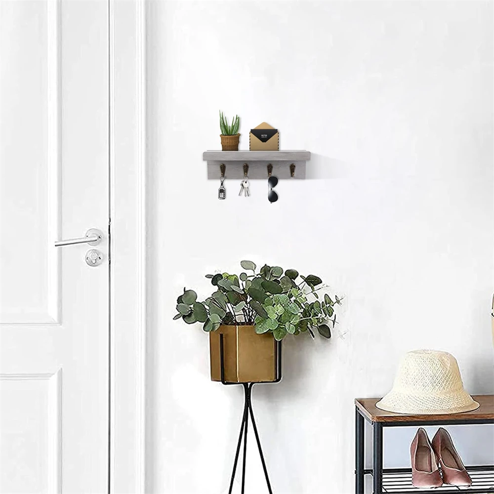 Wall-Mounted Key & Mail Organizer 3