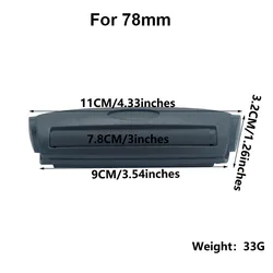 Portable Manual Tobacco Rolling Machine - Cone and Cigarette Roller (78mm)
