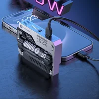 New Portable Power Bank Removable Replaceable Battteries 20000mAh 22.5W External Battery Charger Cases for iPhone Samsung Xiaomi 2