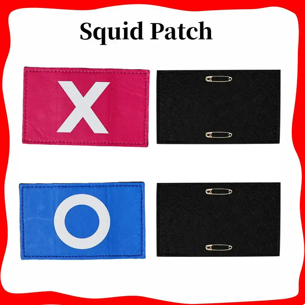 Squid Cosplay Velcro Strap Magic Accessories Game Props TV SG2 Korea Boss Players Outfits Decoration Halloween Carnival game cosplay props