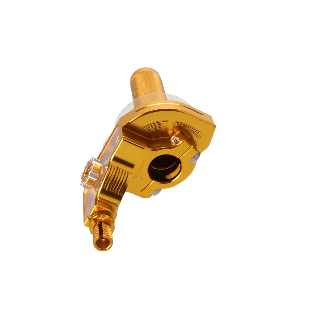 Motorfiets knop handvat, 22mm aluminium motorfiets gemodificeerde Quick Twister stuur gasklep Turn Grip (zwart