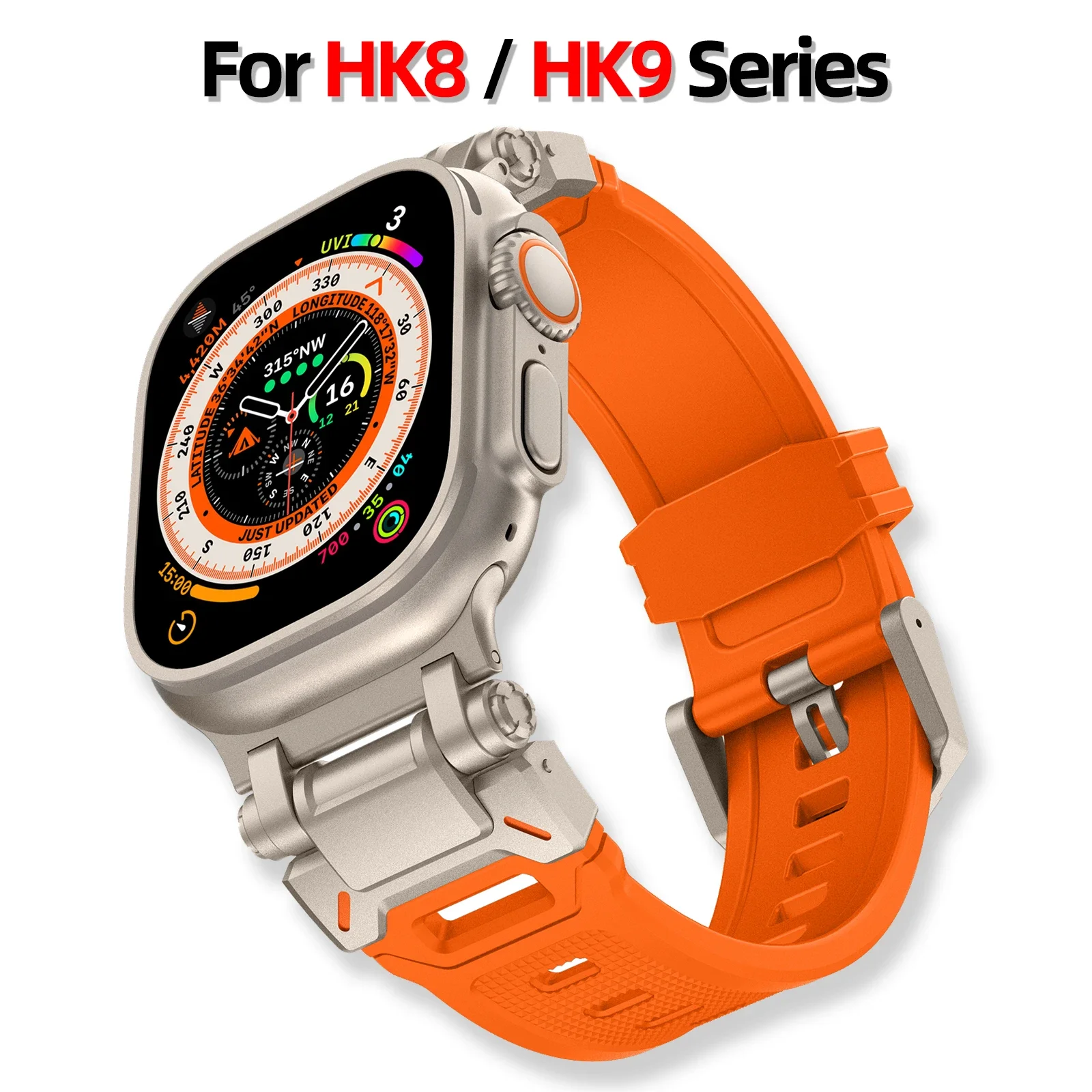 

HK9ultra2 Strap for HK9 Ultra 2 HK8 Pro Max W69 DT8 Bracelet for IWatch Series 6 5 4 SE 7 8 Ultra High Quality Band Accessorie