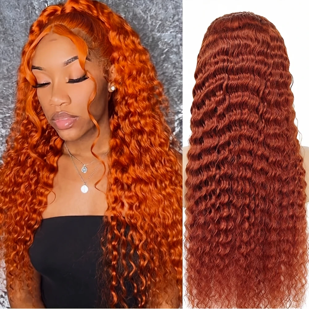30 Inch HD Deep Wave Lace Front Wig