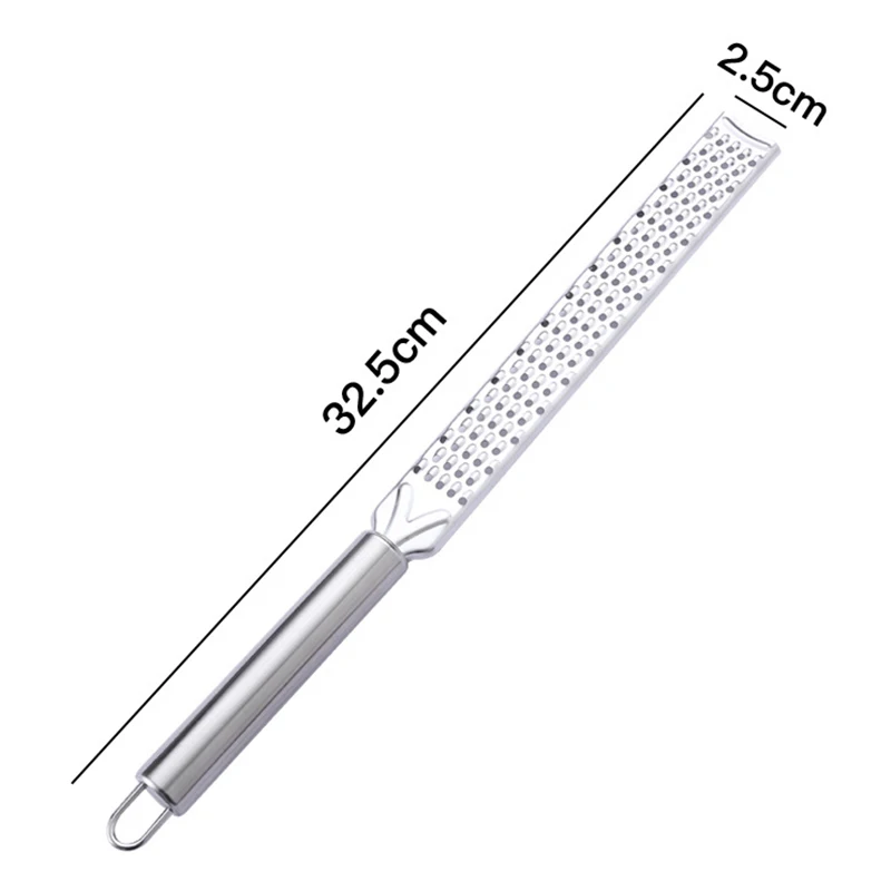Lemon Citrus Fruit Peeler Ginger Garlic Long Chocolate Grater Stainless Steel Cheese Grater Kitchen Tools, cheese grater