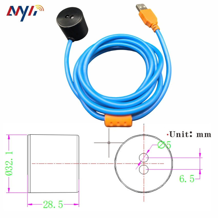 Lettore Infrarossi USB Per Contatori - Compatibile IEC 62056, Per Energia, Gas E Acqua - Foto 3