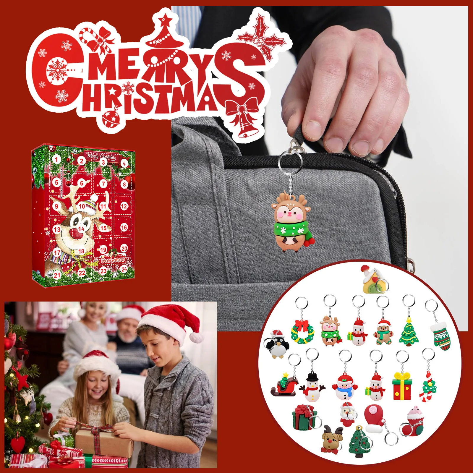 

Детская Подарочная коробка с обратным отсчётом для детей 2-4 лет