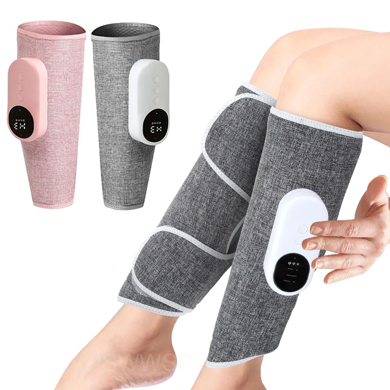

Air Compression Heating Leg Massager Vibration Calf Relief Muscle Pain Fatigue Arm Leg Health Care Relax Airbag Shank Massage