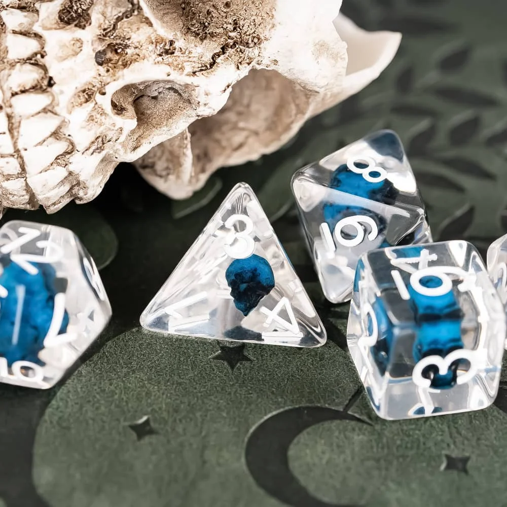 Jeux De Société,7 Pièces-ensemble Dés à Côtés D4 D6 D8 D10 D12 D20 Pour