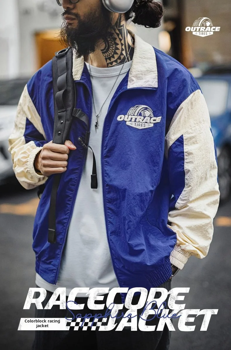 Maden Vintage Splice Racing Jacke Herren