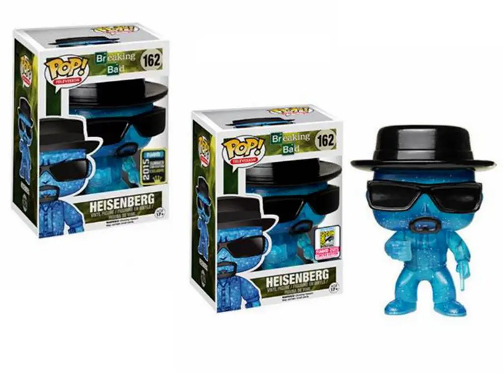 Funko Pop Breaking Bad Heisenberg Blue Wear Occhiali 162 # Vinyl Action Figure Collection Modelli Giocattoli Per Bambini