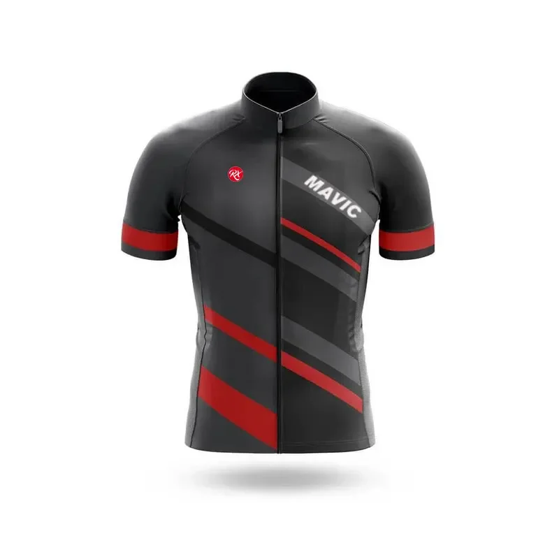 Rx Mavic Pro Team Cycling Jersey Set Summer Cycling Clothing MTB Bike Clothes Uniform Maillot Ropa Ciclismo Bicycle Suit