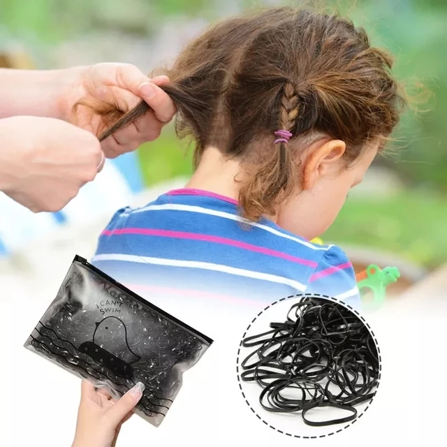 1000PCS Elastic Rubber Bands Hair Bands For Women Soft Colorful Rubber Band  Kids Hair Accessories Headdress Hair Ties - AliExpress