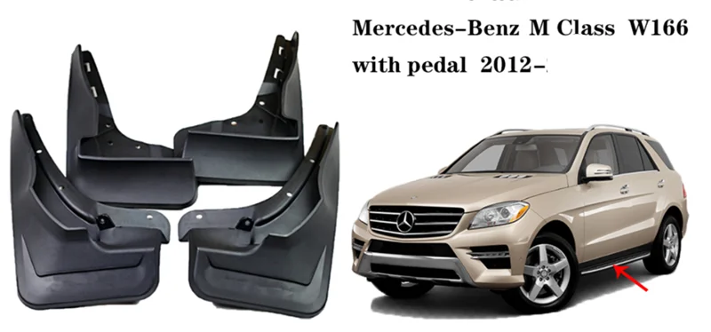 Car Mud Flaps For Mercedes-Benz E Class T-Model AMG S212 2013-2016, Splash Guards Fender Styling Body Accessories - Foto 10