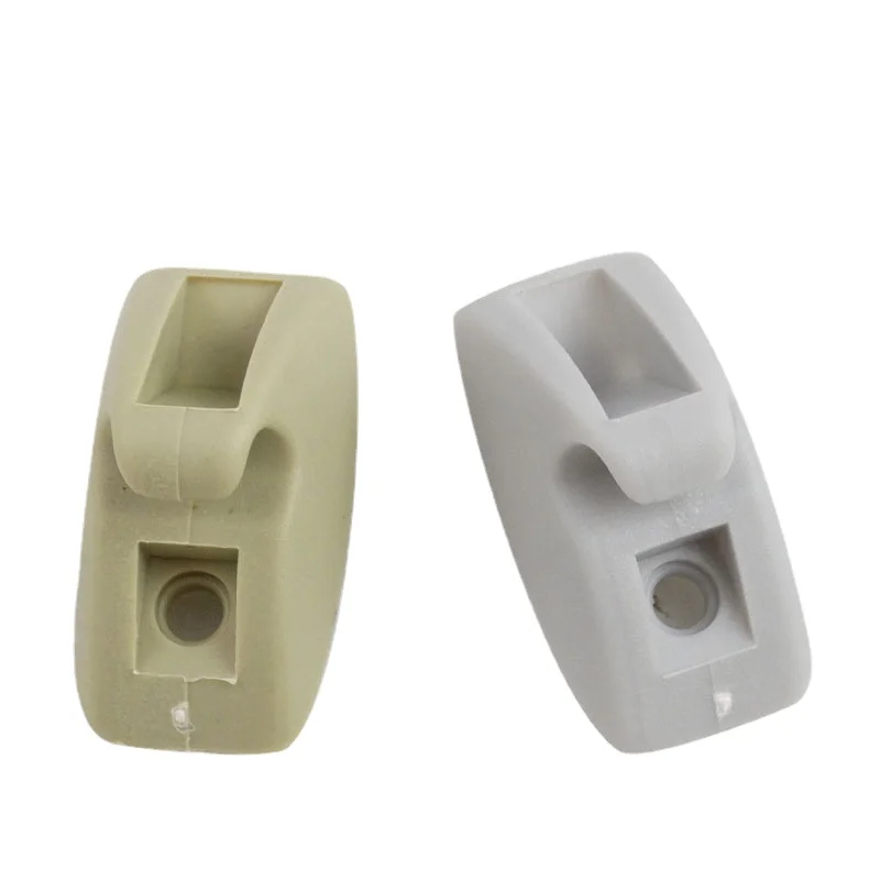 2pcsNewGreyBeigeSunVisorHookClipBracketForVWGolf12Scirocco