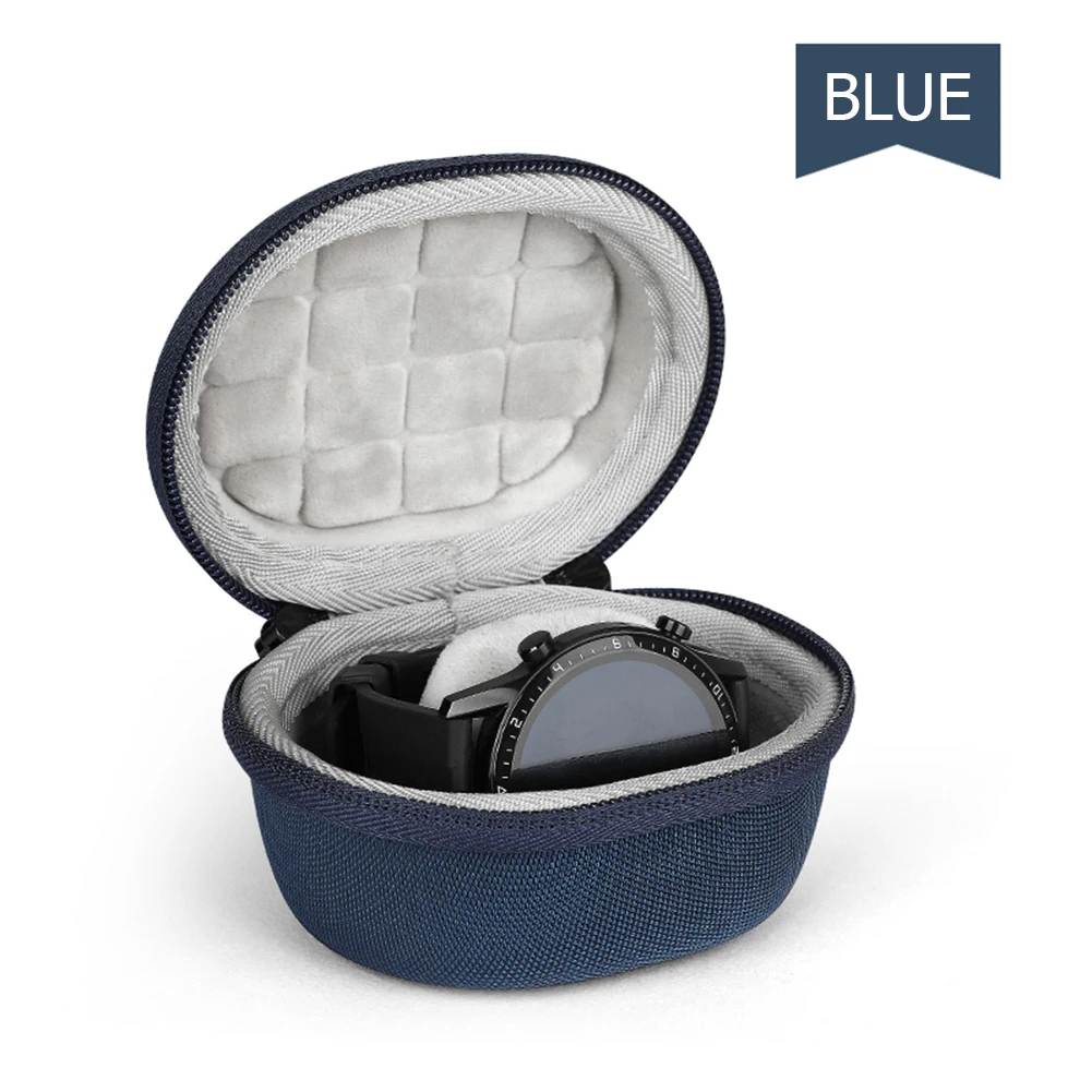 Hard Carrying Case EVA Portable Protective Bag Shockproof Protective Storage Case for Huawei Watch Fit 2 for Haylou RS4 Plus/GST