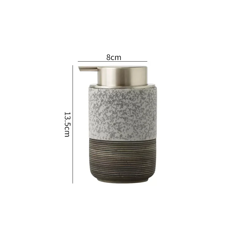 Relaxdays Distributeur de savon mural, lot de 2, porte-savon liquide