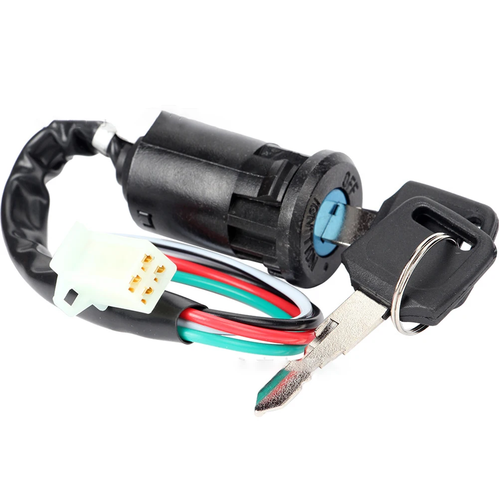 

Brand New Ignition Switch 140cc Off-road Motorcycle 150cc Replacement 200cc Scooter 250cc 4-Wire Black Durable