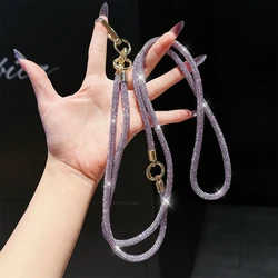 Universal Crossbody Phone Lanyard with Leisure Neck Rope Strap (Light Purple)