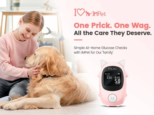 Glucómetro rápido y preciso para animales con tiras reactivas