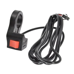 Universal Electric Bike & Scooter Speed Control Switch Button - Forward/Reverse Assist & Speed Limit Accessory (Light Grey)