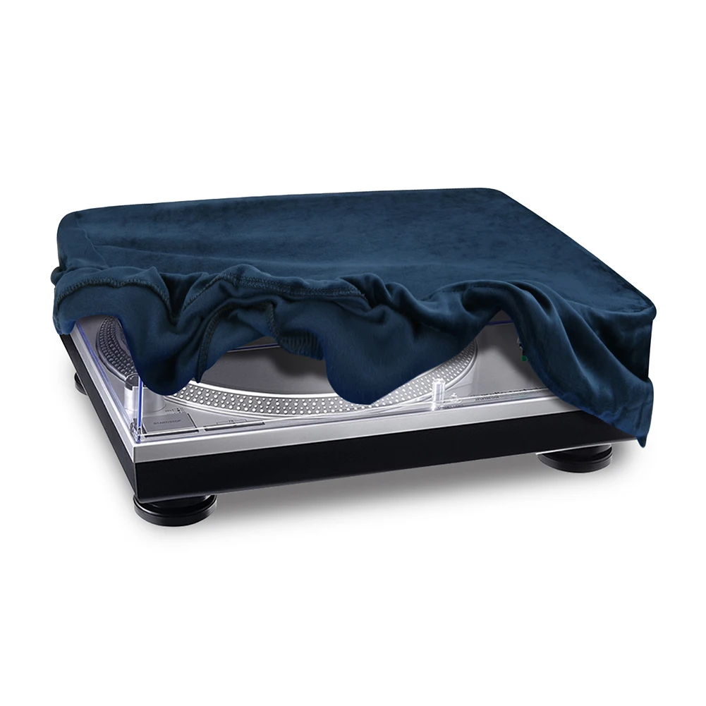 Stereo Turntable Protective Cover Wear Resist Record Player Dust Case Foldable Turntable Sleeves Record Player Accessories