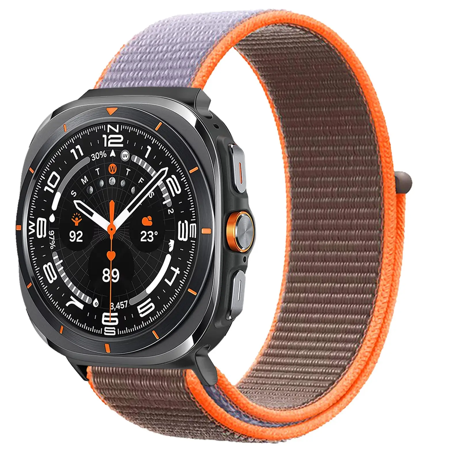 Sport Nylon Loop Bracelet for Smartwatch - Universal 47mm Strap