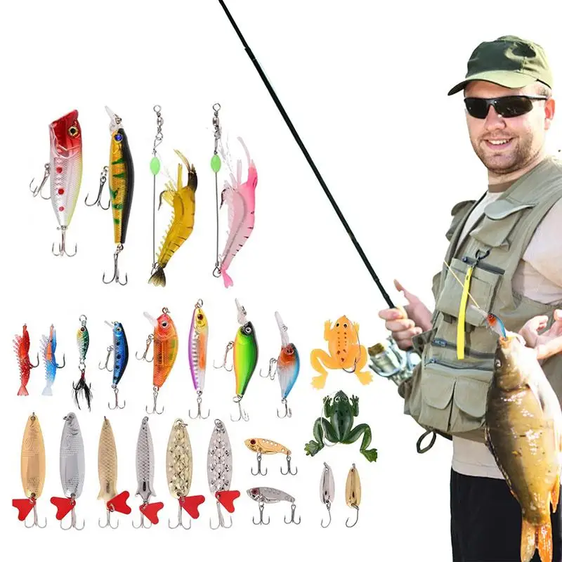 2023 Fishing Tackle Advent Calendar Fishing Lures Set Fishing