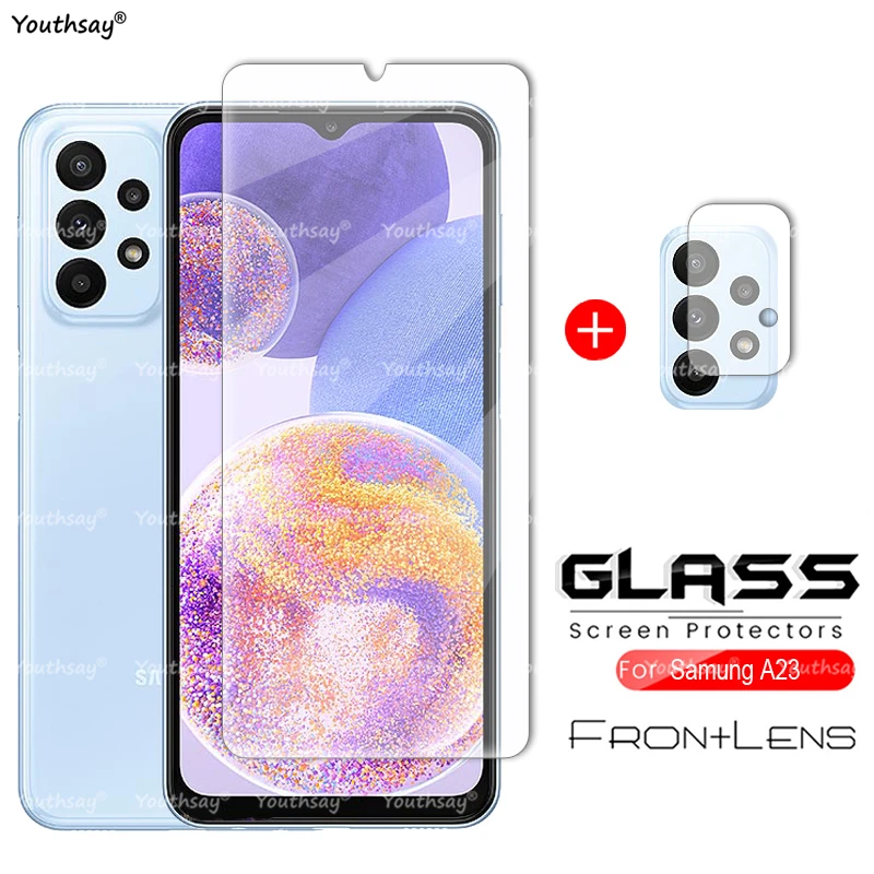 Per Samsung Galaxy A23 Vetro Per Samsung A23 A33 M32 M33 A73 A53 A13 Atempered Vetro Protezione Della Fotocamera Galaxy A23 Vetro
