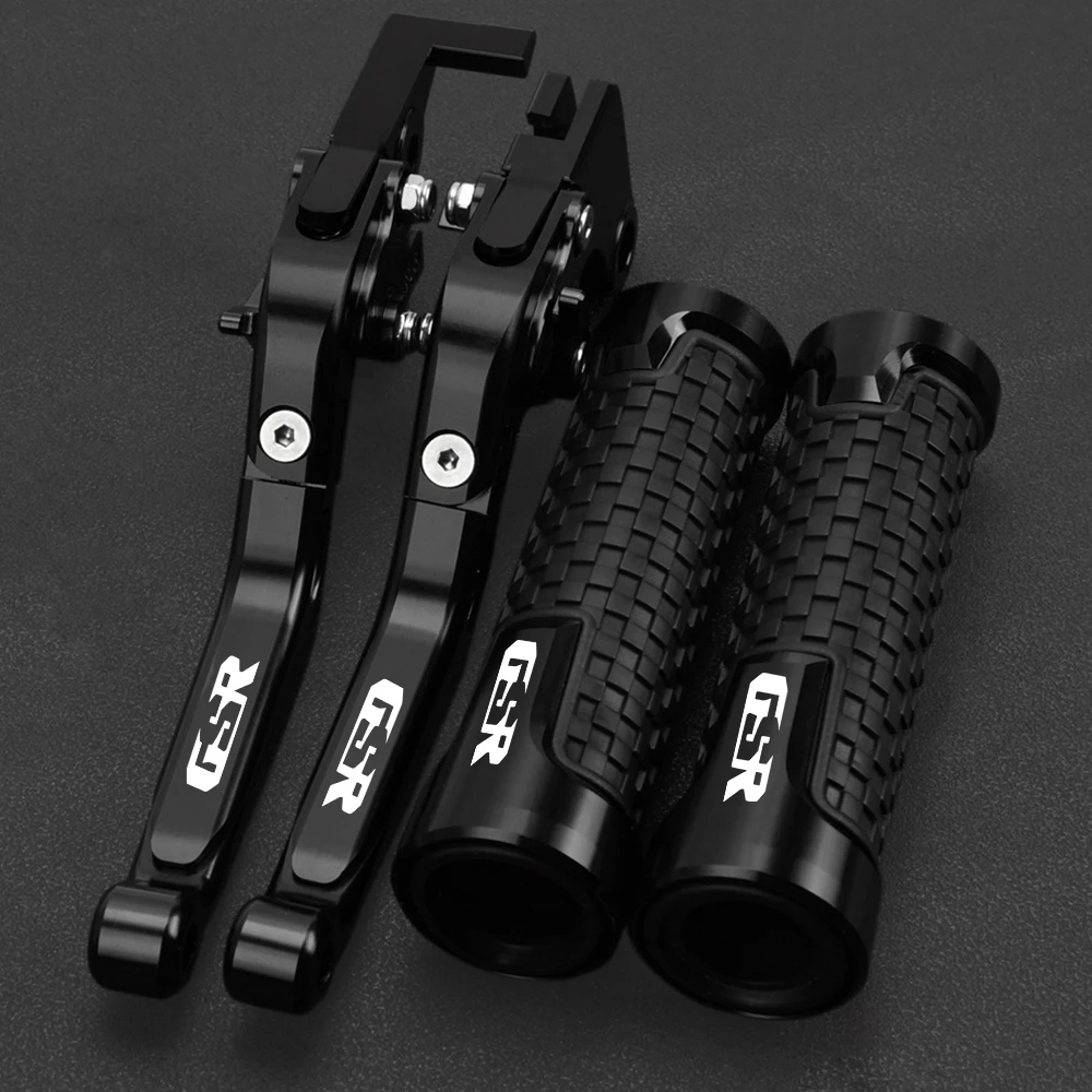

For SUZUKI GSR400 GSR600 GSR750 GSR 400 600 750 Motorcycle Acessories Adjustable Brake Clutch Levers Handlebar grips Handle bar