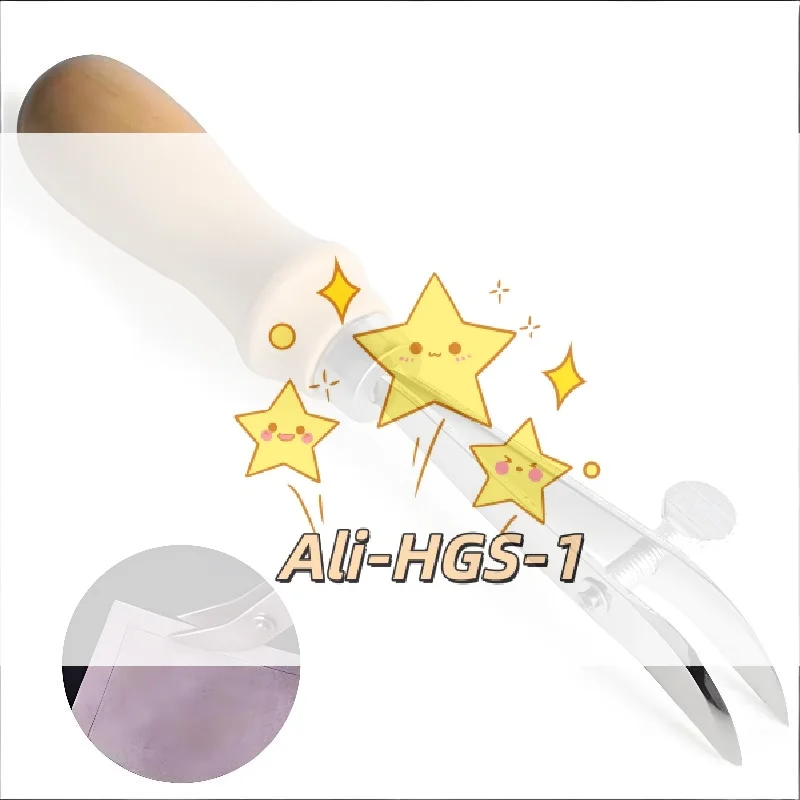 3 in 1 조절 가능한 가죽 가장자리 홈파기 도구 수공예 바느질 프레서 DIY 가죽 공예용 정밀 홈파기 도구