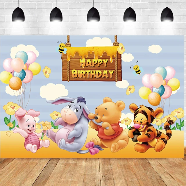 Winnie Pooh Birthday Decorations Baby