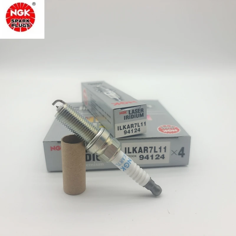 Original NGK ILKAR7L11 94124 Iridium Spark Plug 4Pcs For Mazda 3 6 Axela CX-5 CX-3 CX-30 CX-4 CX-8 MX-5 RF 2.0L 2.5L PE5R-18-110 spark plug