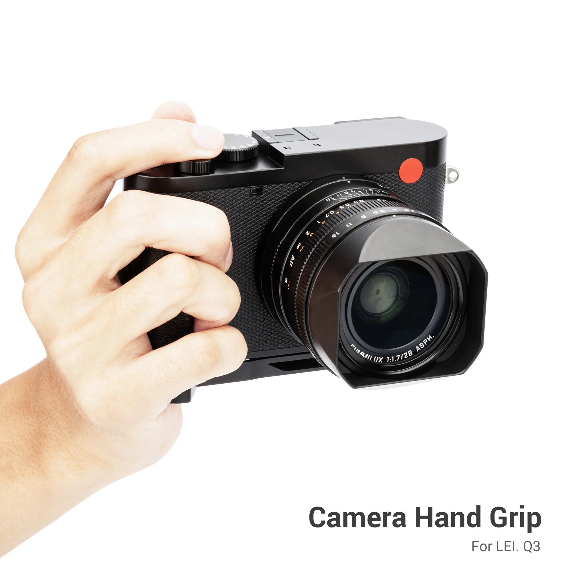 Jjc-metal Câmera Hand Grip Hg-q3 l Suporte Leica q3 Acessórios Câmera com um 20 Rosca Feminina na Parte Inferior - Image 5