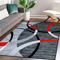 Nordic Abstract Living Room Carpet Large Fashion Room Decor Carpets for Bed Room Children Gaming Rug Decoration Home Fluffy Mat 1
