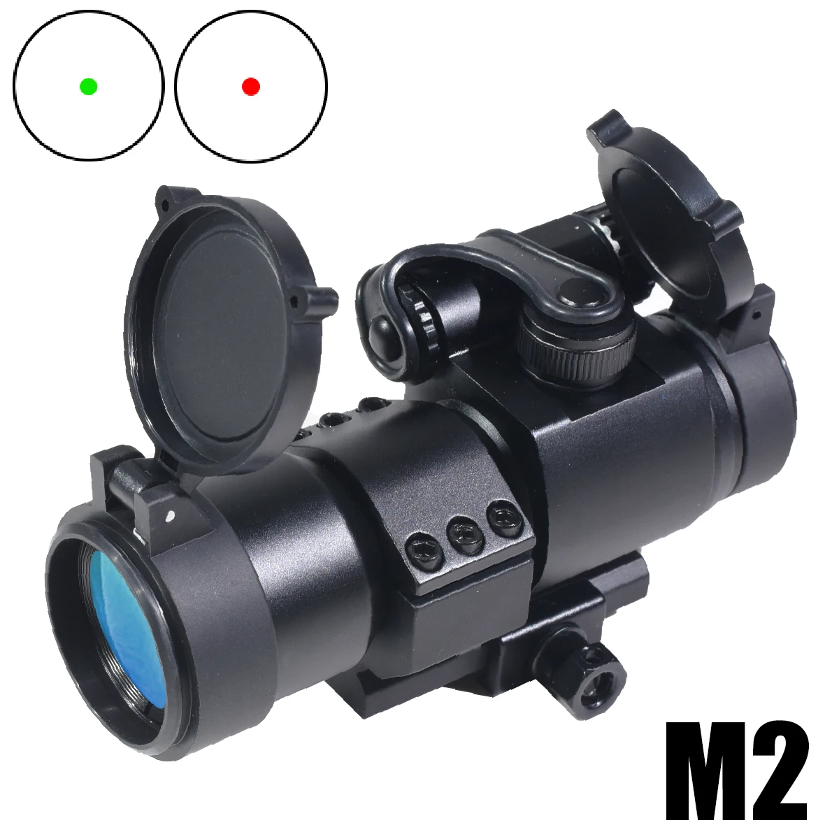 M2 Red Dot Sight 4MOA Reflex Red Dot Optics Sights Airsoft Hunting Shooting Riflescope Fits 20MM Rail Tactical Acsessories