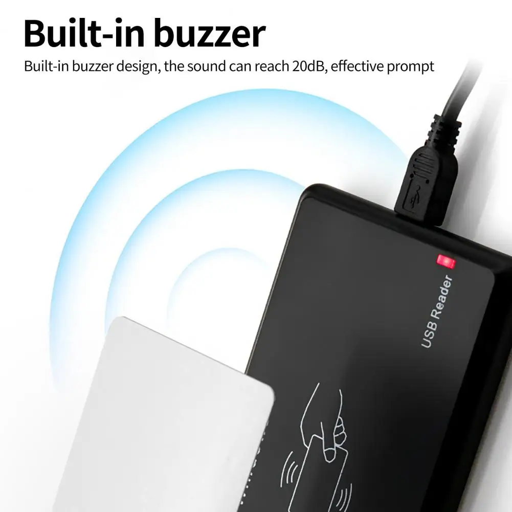 Compact IC Chip Card Reader  Driver-free Safe IC Card Reader  High Performance Smart IC Card Reader