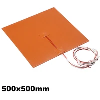 Silicone Heater 500x500mm for CoreBot 3D Printer Heated Bed 1000w@220V Large Format Heating Pad 2