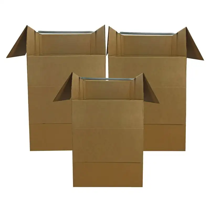 

Corrugated Wardrobe Moving Boxes (Bundle of 3) 24