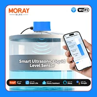 Wireless Tuya Smartlife APP WiFi Ultrasonic Level Indicator Sensor Liquid Level Sensors Water Level Monitor 1