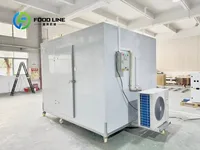 Conteneur frigorifique mobile isolé avec roues pour un transport facile dans les centres logistiques et de distribution 2