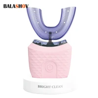 Electric Toothbrush for Adult Automatic USB Charge U-Shaped Toothbrush 360 Degrees Intelligent Rechargeable Toothbrus 1