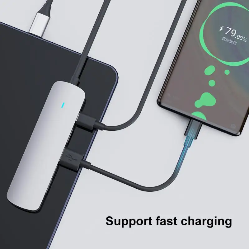  USB 3.1 Tipo C Ķ, 4K Ʈ,  USB C, 3.0, 2.0, TF,  Ķ, SD, PD, 60W, й Ķ